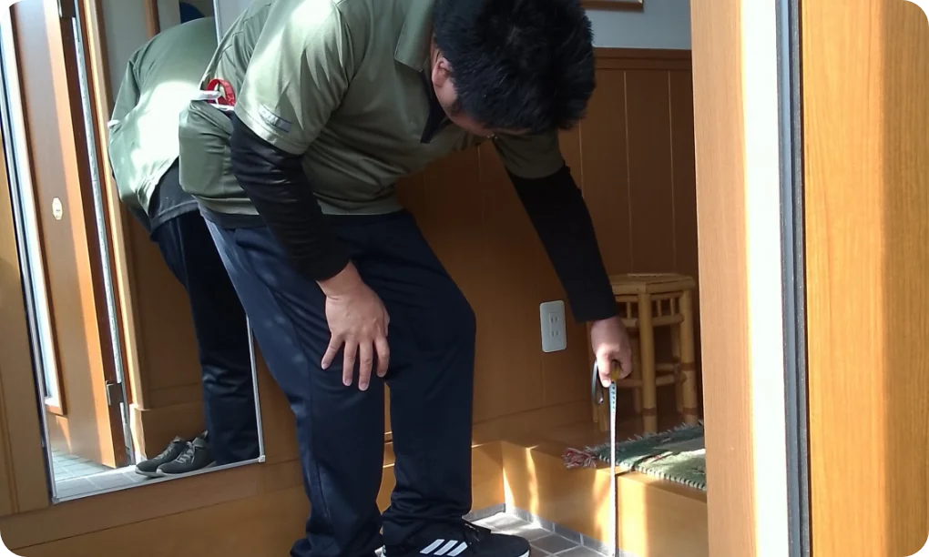 居宅訪問による評価
